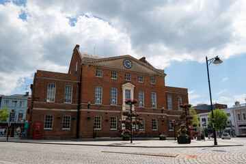 Naklejka premium Town centre of Taunton in Somerset, England