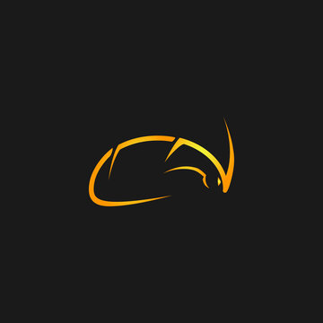 golden dragon bread logo design