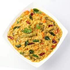 Sambar rice, South Indian food
