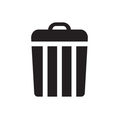 Trash Bin Icon, Delete Icon