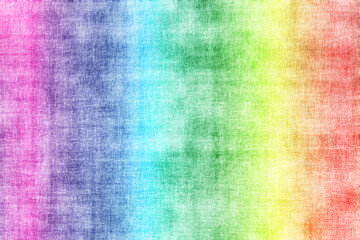 虹色の麻生地イメージ1
