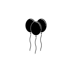 Balloon Vector icon Illustration design