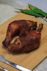 Hot and spicy baked chicken legs