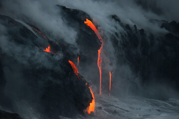 lava in hawaii