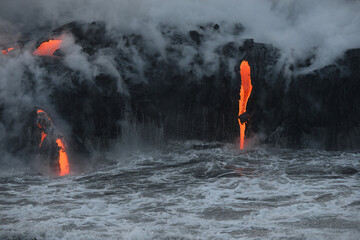lava in hawaii