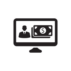 Investor Icon - Online Customer Icon