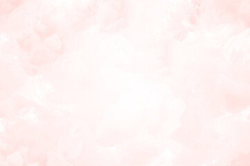 Coral ink splashes abstrct background. Studio shot with seamless watercolor swirls in the water