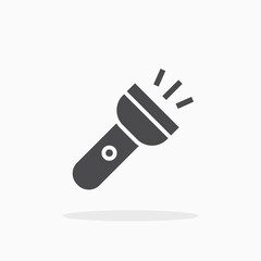 Flashlight icon.