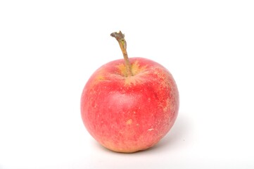 Apple on a white background
