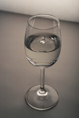 Glass of water