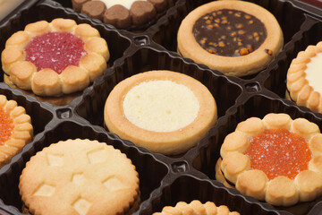 Various cookies set in box