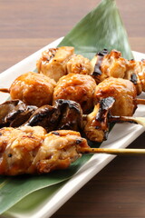 焼き鶏の盛り合わせ