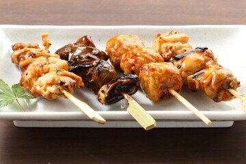 焼き鶏の盛り合わせ