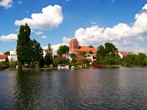 Die historische Altstadt von Lychen am Stadtsee