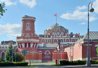 Petrovsky Traveling Palace in Moscow on Leningradsky Prospekt