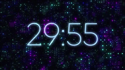 30 Minutes Digital Countdown