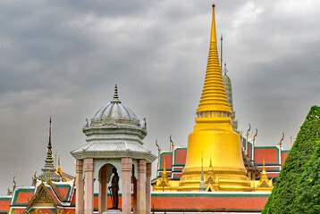 Naklejka premium Thai Architektur