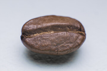 coffee beans close-up macro a background