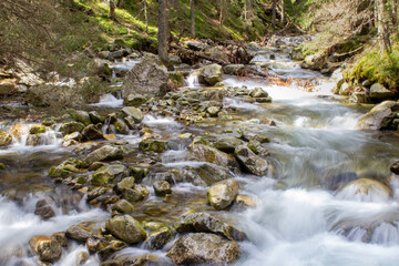 Górska rzeka w Tatrach