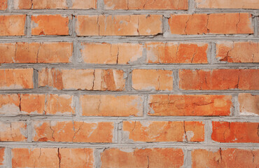 red brick wall