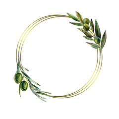 olive branch frame