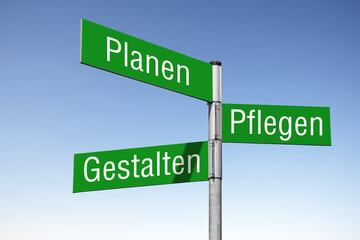 Planen, Gestalten, Pflegen, Wegweiser