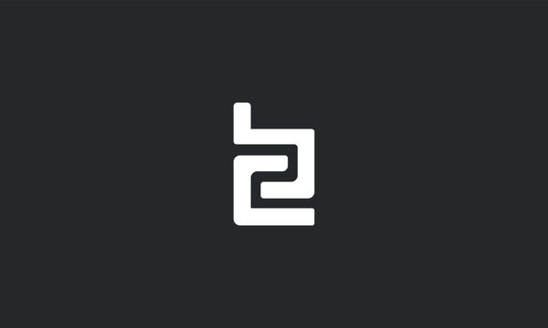 alphabet letters icon logo CB or BC