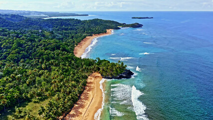 Sea coast of different places of the land