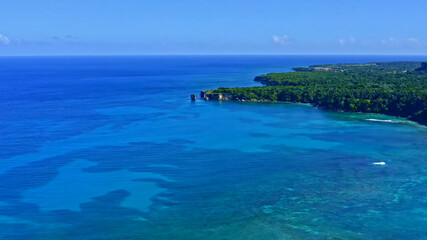 Sea coast of different places of the land