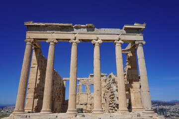 Fototapeta premium Athens Acropolis in detail 