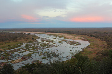 Sonnenaufgang Olifants River/ Sunrise Olifants River /