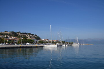 Fototapeta na wymiar Nafplio Harbour Greece