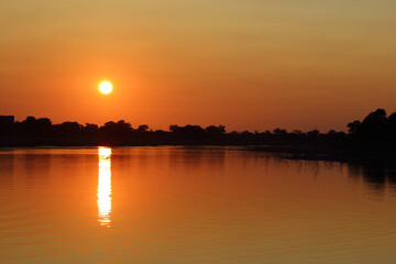 Sonnenuntergang Sabie River/ Sundown Sabie River /