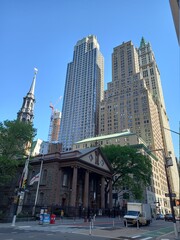 New York, Park, Building, City, Street, City Park, Street art, artist, natural