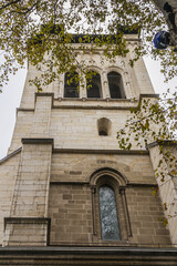 St Pierre Cathedral in Geneva Old Town (Vieille Ville) built as a Roman Catholic cathedral. Present building in Gothic style built around 1160. Geneva (Geneve), Switzerland.