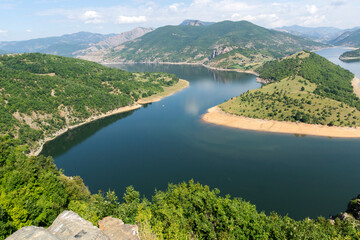 Arda River meander and Kardzhali Reservoir, Bulgaria