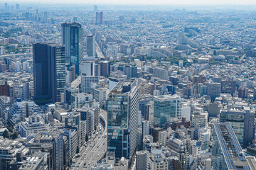 渋谷スカイ展望台からの景色