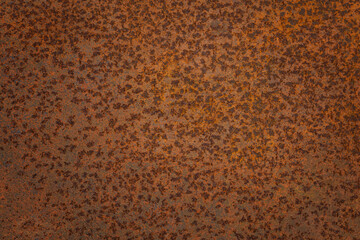 Grunge rusted metal texture, rust, and oxidized metal background. Old metal iron panel