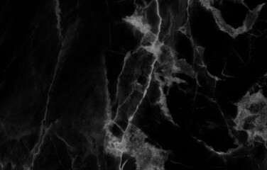 Black marble natural