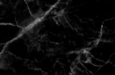 Black marble natural pattern background