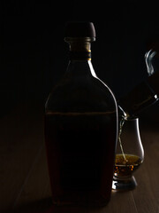 Bourbon Whiskey - Moody Lighting
