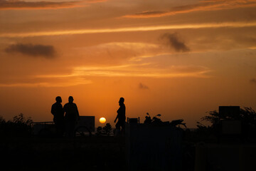 Atardecer Playero 