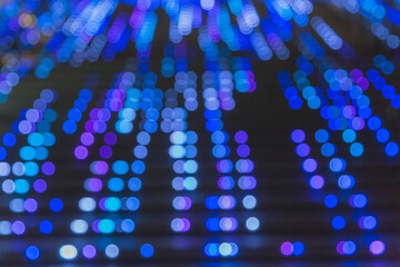 ライトアップのぼかして