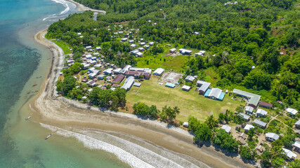 A large coastal village in the North-eastern part of Choiseul island, Solomon Islands.