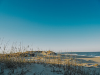 Sunset on the beach