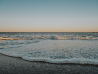 Fototapeta premium sunset on the beach