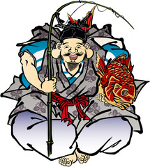 浮世絵　恵比寿　その3