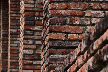 Old brick wall for background
