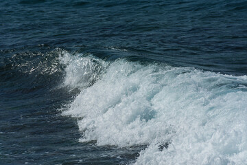 Fototapeta premium Sea waves splash