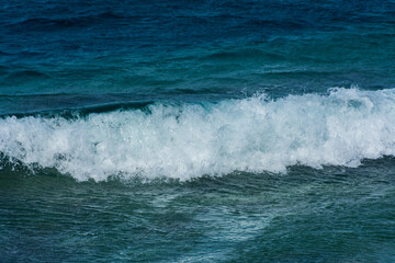 Fototapeta premium Sea waves splash